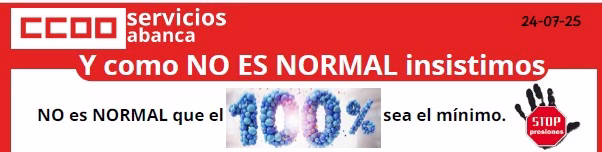 No es NORMAL (II)